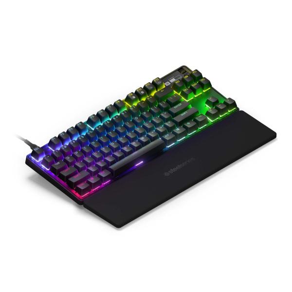 SteelSeries ゲーミングキーボード＋リストレスト Apex Pro TKL(2023)(英語配列) 64856J ［有線 /USB］ [振込不可]