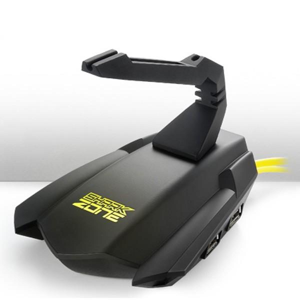 SHARKOON SZM51PLUS ゲーミングマウス SHARK ZONE M51+ ブラック  [レーザー /11ボタン /USB /有線] |  | 04