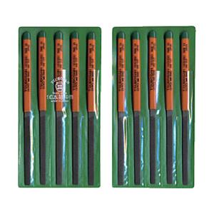 ツボサン HI010-02 ツボサン 組ヤスリ 10本組 平 中目 | 