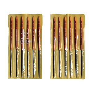 ツボサン SA012-03 ツボサン 組ヤスリ 12本組 三角 細目 | 