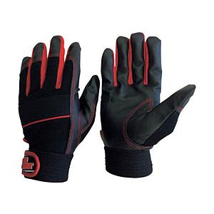 AMAG ユニワールド　ＷＯＲＫＳ　ＨＯＭＭＥ　合成皮革手袋　ＭＰファイバー　レッド　Ｍ 2610-R-M | 