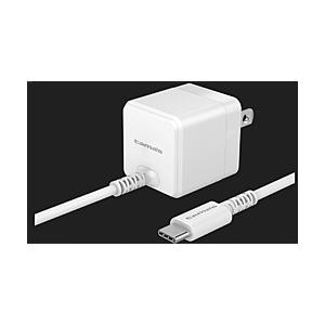 多摩電子工業 PD20W USB-C コンセントチャージャー  ホワイト TAP126C12W ［USB Power Delivery対応 /1ポート /20W］ | 多摩電子工業