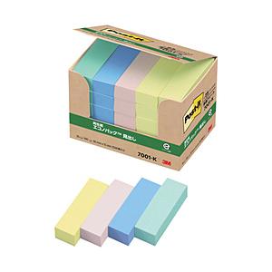 3Mジャパン ポスト・イット　50X15mm　X25パッド　4色入　2500枚入 | 