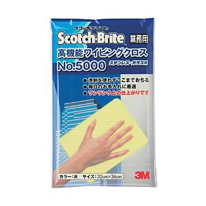 3Mジャパン 【業務用】3M　高機能ワイピングクロス　NO．5000　黄色　320X360mm WC5000 YEL | 