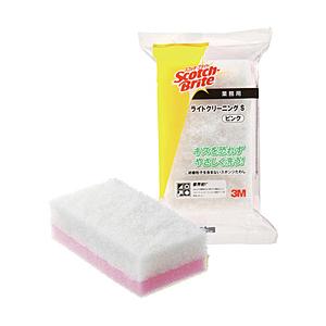 3Mジャパン 【業務用】3M　スコッチ・ブライト　ライトクリーニングたわしS　ピンク　120X65mm L/CL S PIN | 