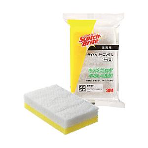 3Mジャパン 【業務用】スコッチ・ブライト ライトクリーニングたわし L 140×83mm  イエロー LCLL-YEL | 