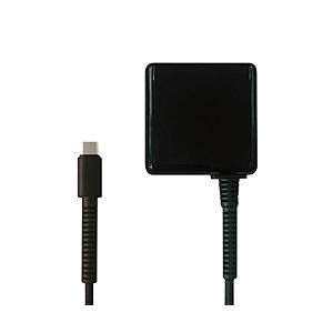 オズマ 超ロングブッシュで断線に強いType-Cケーブル一体型AC充電器 10W 1.5m  ブラック AC-CMSS20K ［10W］ | osma