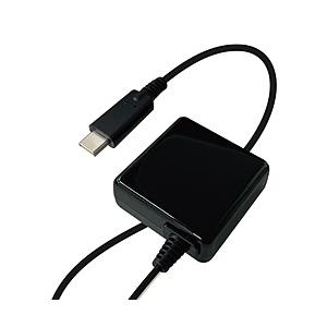 オズマ シリコン素材でやわらかいType-Cケーブル一体型AC充電器 10W 1.5m  ブラック AC-CS20K ［10W］ | osma