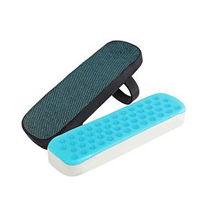 日本トラストテクノロジー 〔チェア用アームレストクッション〕Coolingフォーム採用 チェアアームパッド  ブラック JTCHPAD-GEL | 