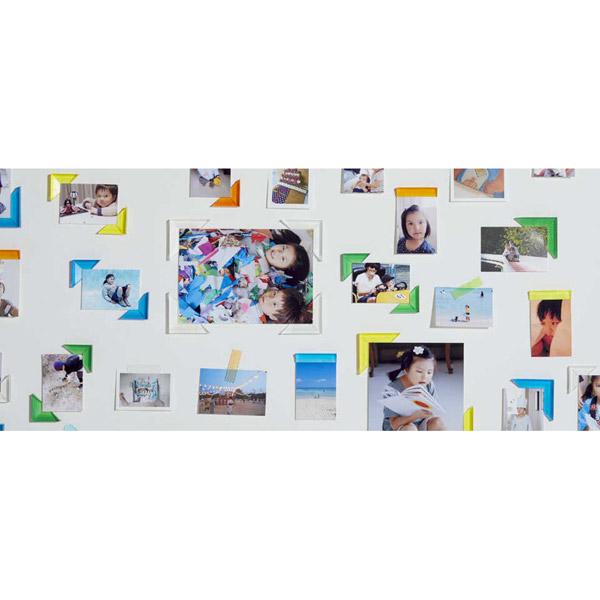 イイダ産業 貼ってはがせるジェルのカドフレーム・大　クリア GKFD006 【864】 |  | 03