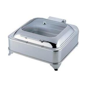 KINGO KINGO電気角チェーフィングデッシュ （ガラスカバータイプ）D202 ＜NKV0601＞ | 