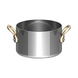 三宝産業 UK18-8プチ半寸胴鍋（蓋無） 10cm ＜PPT8603＞ | 