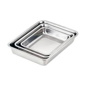 三宝産業 HACCP ステンレス 角バット 6枚取 ＜ABTI201＞