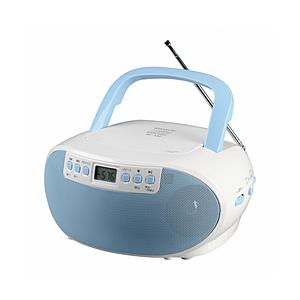 WINTECH CDラジオ WINTECH ブルー KC-132A ［ワイドFM対応 /ハイレゾ非対応 /Bluetooth非対応］ | 