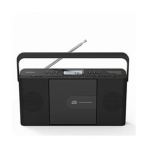 WINTECH CDクロックラジオ  ブラック CDC-810 K | 