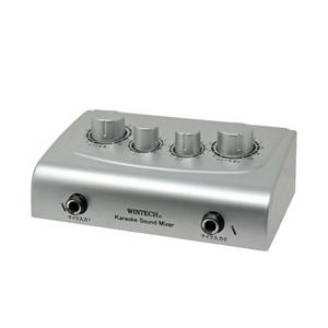 KOHKA カラオケエコーミキサー　WINTECH　CKM−1 CKM-1 シルバー | 