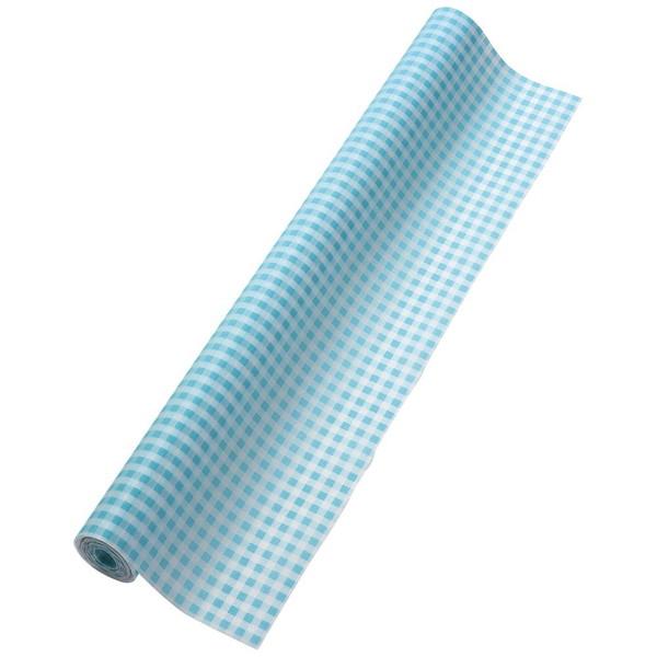 アーテック カラー不織布 10m巻 ギンガムチェック  水色 15097 | アーテック