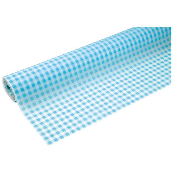 アーテック カラー不織布 10m巻 ギンガムチェック  水色 15097 | アーテック | 01