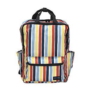 ハピタス 折り畳みリュックHAP0103331ストライプ   HAP0103331 【852】 [振込不可] | ブランド登録なし