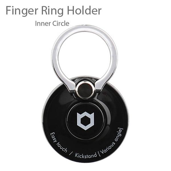 HAMEE 〔スマホリング〕　iFace Finger Ring Holder インナーサークルタイプ　ブラック　IFACEリングICBK [振込不可] | Hamee | 01