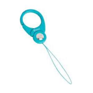 HAMEE 〔ストラップ:フィンガーホルダー〕 HandLinker Putto Carabiner カラビナリング携帯ストラップ (スカイブルー) | Hamee