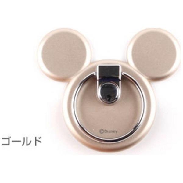 HAMEE 〔フィンガーホルダー〕　ディズニー バンカーリング ミッキーアイコン　ゴールド 【864】 | Hamee | 01
