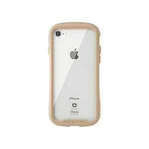 HAMEE ［iPhone 8/7専用］iFace Reflectionハイブリッドガラスケース（ベージュ） 41-907146 | Hamee