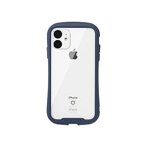 HAMEE iPhone 11 6.1インチ iFace Reflection強化ガラスクリアケース 41-907375 ネイビー | Hamee