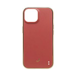 HAMEE [iPhone 15 専用]salistyマットカラー耐衝撃ハードケース  コーラルレッド 41-956199 【864】 | Hamee