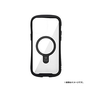 HAMEE [iPhone 14 Pro Max専用]iFace Reflection Magnetic 強化ガラスクリアケース  ブラック 41-958797 | Hamee