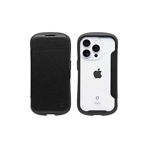HAMEE ［iPhone 15 Pro専用］iFace Reflection ダイアリー ポリカーボネート クリアケース iFace ブラック 41-967744 | Hamee