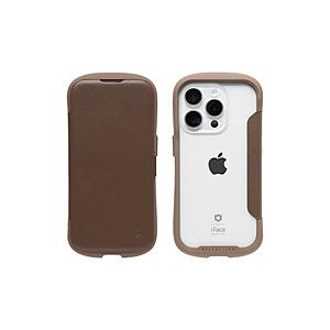 HAMEE ［iPhone 15 Pro専用］iFace Reflection ダイアリー ポリカーボネート クリアケース iFace ブラウン 41-967775 | Hamee