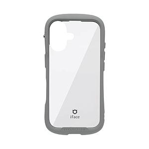 HAMEE iPhone 16（6.1インチ）iFace Reflection強化ガラスクリアケース iFace グレー 41-979624 | Hamee