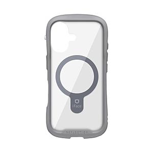 HAMEE iPhone 16（6.1インチ）iFace Reflection MagSynq 強化ガラスクリアケース iFace グレー 41-980026 | Hamee