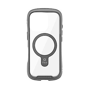 HAMEE iPhone2024 6.3inch iFace Reflection MagSynq 強化ガラスクリアケース iFace ブラック 41-980064 | Hamee