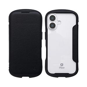 HAMEE iPhone 16（6.1インチ）iFace Reflection ダイアリー ポリカーボネート クリアケース iFace ブラック 41-980293 | Hamee