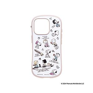 HAMEE [iPhone 16 Pro専用]PEANUTS/ピーナッツ iFace First Class Cafe MagSynqケース iFace MUNCH TIME/総柄 41-980729 | Hamee