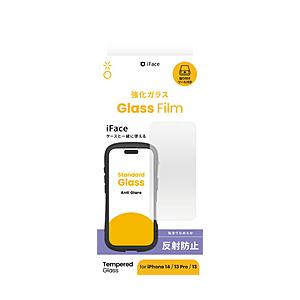 [iPhone 17e/16e/14/13/13 Pro専用]iFace Round Edge Tempered Glass Screen Protector ラウンドエッジ強化ガラス 画面保護シート(アンチグレア) iFace アン… | Hamee