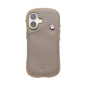 HAMEE [iPhone 16専用]iFace First Class カードポケットケース iFace グレー 41-984963 | Hamee