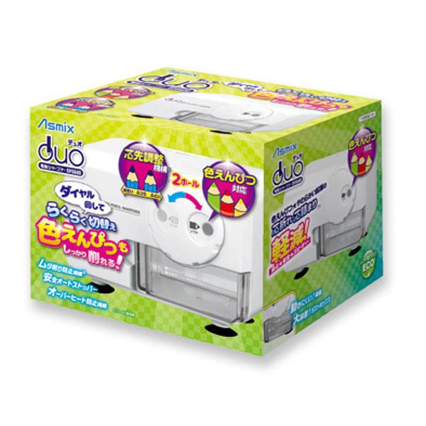 アスカ [鉛筆削り]電動シャープナーDUO　EPS600W （ホワイト） EPS600W ホワイト | アスカ | 02