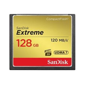 SanDisk(サンディスク) コンパクトフラッシュ Extreme（エクストリーム） SDCFXSB-128G-J61 [128GB] | SanDisk