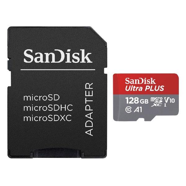 SDSQUBC-128G-JB3CD　128GB・UHS Speed Class1（Class10）対応microSDXCカード（SDHC変換アダプタ付）【ビックカメラグループ独占販売】 【sof001】 | SanDisk | 02