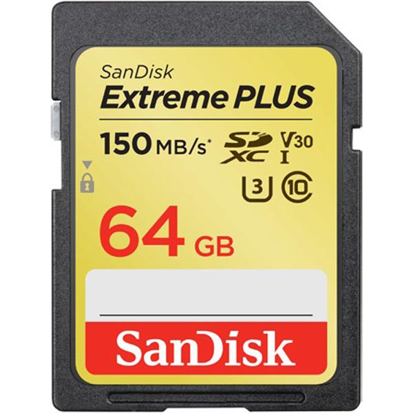 SanDisk(サンディスク) SDXCカード Extreme PLUS（エクストリーム プラス） SDSDXW6-064G-JBJCP ［64GB /Class10］ 【ビックカメラグループ専用モデル】 | SanDisk | 01