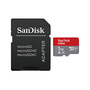 SanDisk(サンディスク) microSDXCカード Ultra（ウルトラ）  SDSQUAR-1T00-JN3MA ［Class10  1TB］