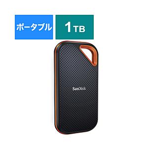 SanDisk(サンディスク) SDSSDE81-1T00-J25 外付けSSD USB-C＋USB-A接続 エクストリームプロ [ポータブル型 /1TB] | SanDisk