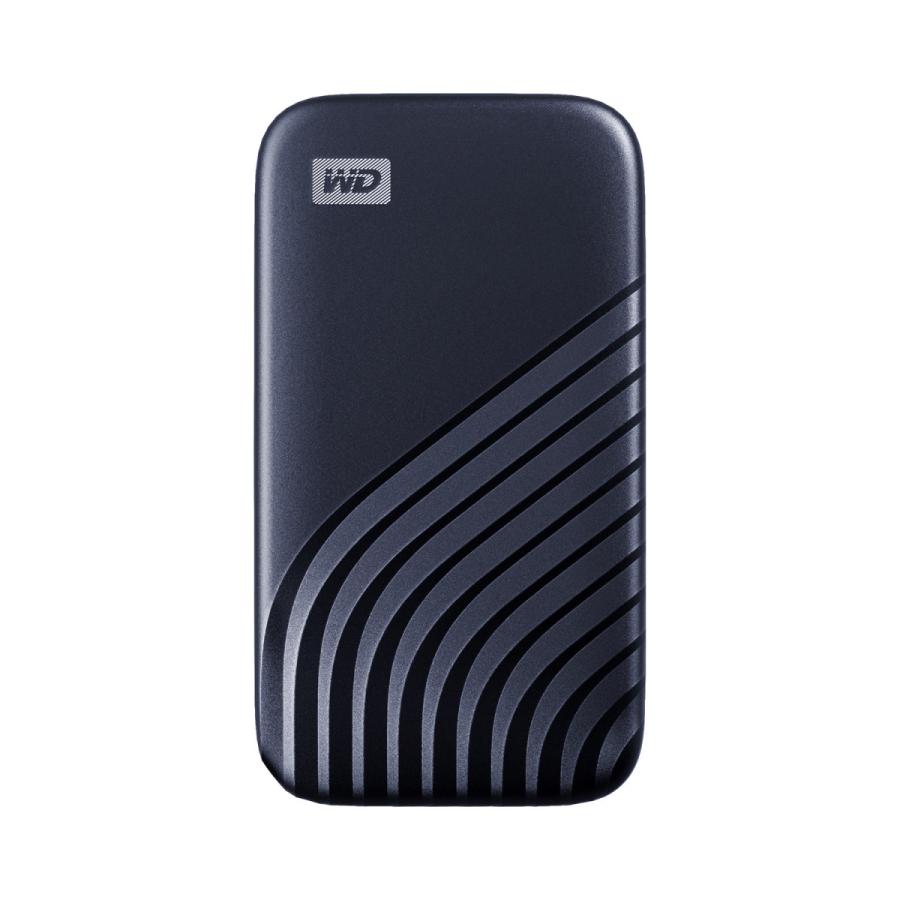 Western Digital WDBAGF0010BBL-JESN 外付けSSD USB-C＋USB-A接続 My Passport SSD 2020 Hi-Speed(Mac/Win対応)(PS5/PS4対応) ブルー ［1TB /ポータブル型］ | Western Digital | 01