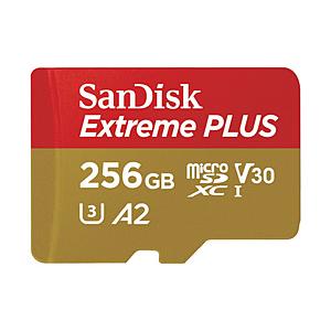 SanDisk(サンディスク) SanDisk Extreme PLUS microSDXC UHS-Iカード 256GB SDSQXBD-256G-JB3MD    ［Class10 /256GB］ | SanDisk