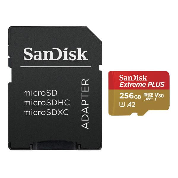 SanDisk(サンディスク) SanDisk Extreme PLUS microSDXC UHS-Iカード 256GB SDSQXBD-256G-JB3MD    ［Class10 /256GB］ | SanDisk | 01