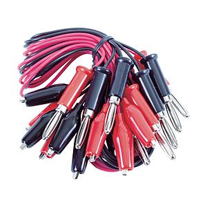 テイシン電機 テストリード 50cm シールドクリップS⇔バナナプラグ TLA118 | 