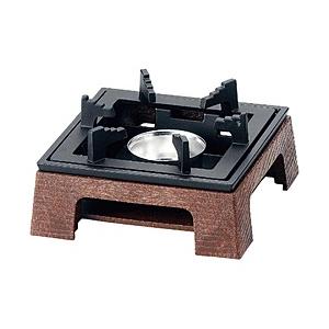 マイン アルミ民芸こんろ A-1 茶 M11-089 ＜QMV1101＞ | MYne